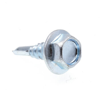 Prime-line sheet metal screws self drilling recessed hex washer head #10 x 5/8 in.