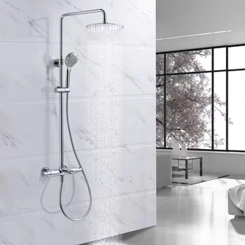 Kohler kohler series simple shower leo k-97825t bathroom all-copper boosted wall-mounted shower set leo k-97821t constant temperature model