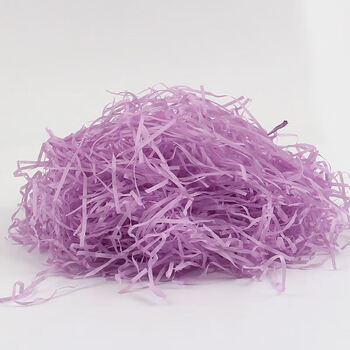 Raffia filling gift box paper wadding raffia gift box shredded paper silk gift decoration gift box gift box packaging pink purple