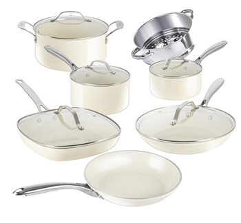 Gotham steel 12-piece pots and pans set