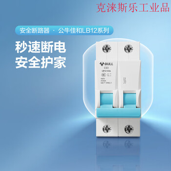 Bull 1p air switch household small short-circuit circuit breaker electric vehicle single horse single p single pole air switch power off 1p 20a