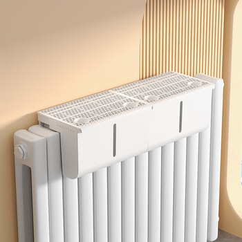 Yhgfee radiator humidifier sink hot evaporative heater humidification water box bedroom pregnant women and babies fog-free 5.6l environmentally friendly abs heating humidification box 2 pieces can be combined into a