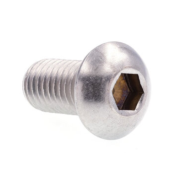 Prime-line stainless steel allen screws 1.27cm button head hex driver 5-pack