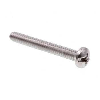 Prime-line9009136 machine screw flat head slotted/cross combination #1024 x
