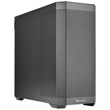 95% new silverstone seta h2 full tower e-atx chassis (nas multi-storage/up to 15 hard drive bays/420mm water cooling/type-c)