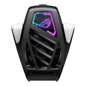 Asus aeroactive cooler x pro mobile phone cooler mobile phone radiator bracket integrated ai temperature control rapid cooling suitable for rog phone 8/9 series aeroactive cooler x pro