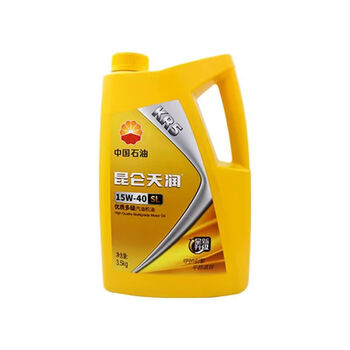 Kunlun kunlun engine oil tianrun kr5 15w-40 gasoline engine oil engine oil four seasons sl grade sj grade 3.5kg