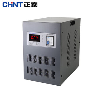 Chint (chnt) single-phase voltage regulator 10000w air conditioner fully automatic high-power voltage regulator 220v household industry tnd-10kw (horizontal)