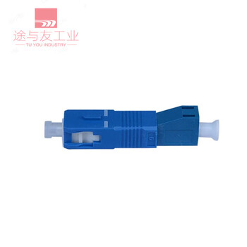 Fiber optic connector butt connector simplex sc flange fc/lc/st butt connector fiber optic coupler carrier grade optical brazing connection sc male to lc female connector 1