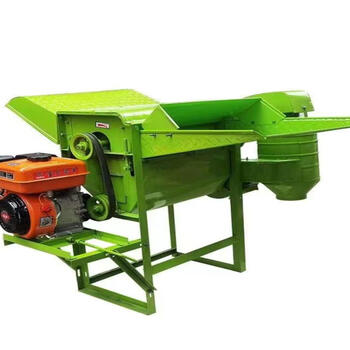 Kezhituneng thresher small agricultural soybean wheat rice sorghum rapeseed rice threshing household harvester 50 thresher + hand-pulled diesel engine