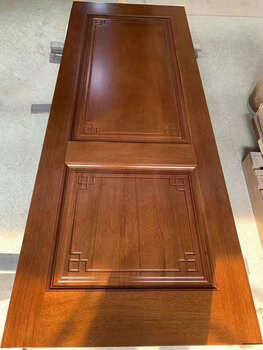 Wen yijia foshan log door shabili painted door bedroom door flat door new chinese style full solid wood door environmentally friendly paint walnut log large board package installation