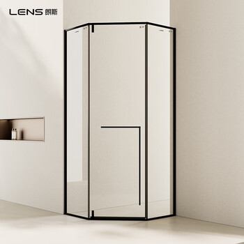 Lens channel exclusive vip series diamond-shaped shower room bathroom dry and wet separation glass door unit price per square meter 10mm tempered glass 1 square meter