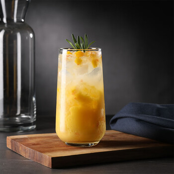 Pasha paqi imported glass water cup beverage beer cup ice cream milk cup 470 ml 1 piece 420015-1