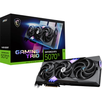 95% new msi geforce rtx 5070 ti 16g gaming trio oc plus e-sports game design intelligent learning independent graphics card
