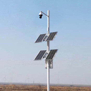 Solar monitoring power supply system 12v lithium battery 24v dome machine wind and solar complementary engineering outdoor photovoltaic power generation panel 400w240ah can provide 1 24v dome machine standby for 5 days