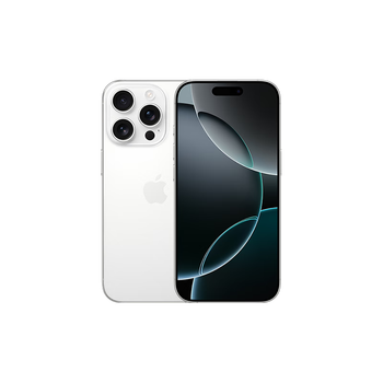 12-issue interest-free, 95% new apple/apple iphone 16 pro (a3294) 128gb white titanium metal, supports china unicom and china telecom 5g dual-sim dual-standby mobile phone