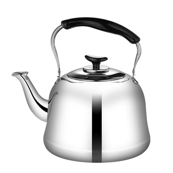 Natural gas kettle stainless steel 304 kettle household thickened large capacity whistle kettle open flame gas thickened 304 (2l small teapot tea leakage) does not whistle 1ml 2l (inclusive)-10l (inclusive)