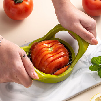 Oeing creative stainless steel tomato potato cutting multifunctional fruit and vegetable uniform slicer fruit splitter