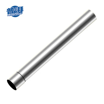Purpavwinner thickened stainless steel smoke pipe strong exhaust gas water heater exhaust pipe extension pipe strengthened chimney pipe accessories diameter 60mm long 50cm straight pipe