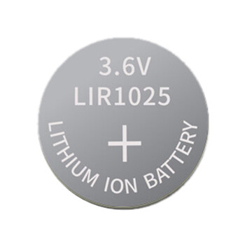 Button battery charger rechargeable lir2032/1632/2025/1240/2450 rechargeable lithium battery lir1025 (1 capsule)