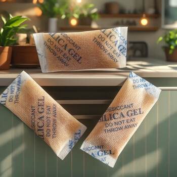 Camera desiccant dehumidification, discoloration and moisture-proof 10g/5g high-definition shooting protection discoloration camera desiccant orange glue 5g 30 packs