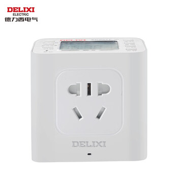Delixi electric time control switch socket time controller microcomputer 220v power supply household timer kg316tp-10