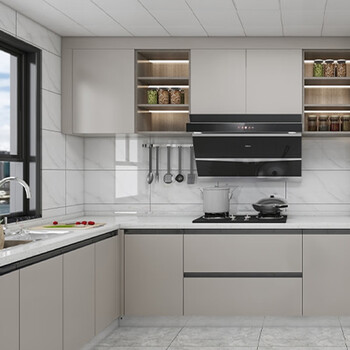 Deposit for baineng online package series cabinets, light gray, 3+3+1, one package per household, the excess amount is at the original price