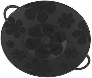 Swiss kuhn rikon 27cm silicone anti-overflow pot lid, microwave dishwasher safe, anti-overflow and anti-scalding, cooking pot artifact