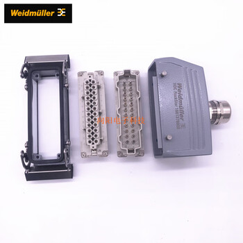 Weidmuller heavy duty connector hdc-kit-he 24.131 aviation plug 24 core original weidmuller