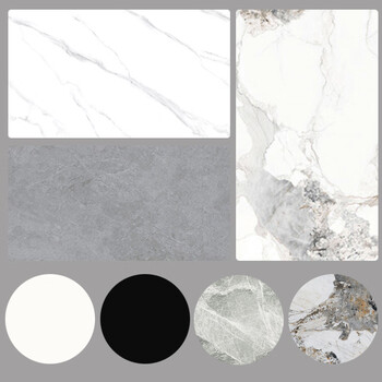 Zkhe tv cabinet coffee table dining table countertop slate custom marble round sideboard shoe cabinet island bar processing customization 40*40cm square damaged replacement