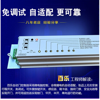 Automatic door controller induction door motor controller main board electric glass sliding door maintenance control board universal universal controller