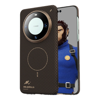 95% new blueo suitable for huawei mate60pro mobile phone case mate60pro+ protective case magnetic aramid fiber slim anti-fall and anti-fingerprint protective case gold