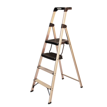 Werner ladder herringbone ladder aluminum alloy four-step folding ladder 1.6 meters with tool drag 234t-3cn