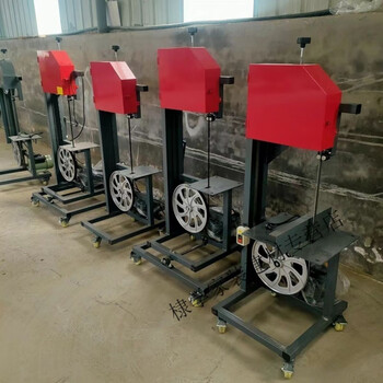 Danstini woodworking band saw machine, round wood paneling, curved wood push table, depaneling, square cutting machinery, small band saw machine, 4 kilowatt two-phase electric 30 band saw machine, pure copper motor