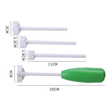 Kezitu fruit and vegetable coring artifact home stewed sydney stuffed bitter melon stuffed cucumber stuffed meat coring and holing tool large and small carving knife vegetable and fruit coring 4-piece set