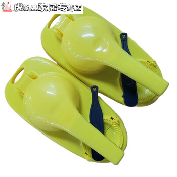 Hualeji dumpling maker home upgraded small dumpling wrapping machine dumpling rolling dough wrapping tool upgraded bright yellow dumpling making artifact 2 bags press