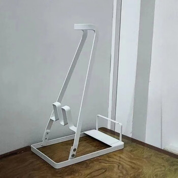 Household vacuum cleaner storage bracket dyson vacuum cleaner hanger multi-functional vacuum cleaner hanger puppy midea universal white enlarged upgraded model (vacuum cleaner placement rack)