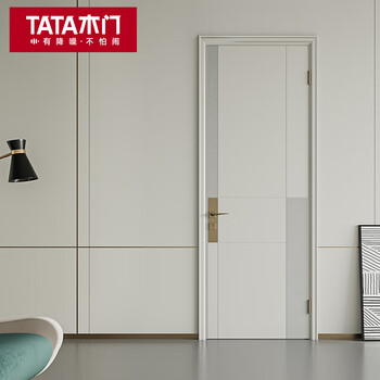 Tata wooden door bedroom door interior door custom wooden door kitchen door sliding door room set door zx044 single door multi-color optional