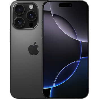 12-issue interest-free, 99% new apple/apple iphone 16 pro 128gb black titanium dual-sim dual-standby mobile phone