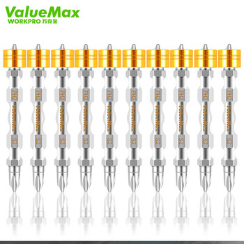 Valuemax cross bit set strong magnetic electric screwdriver bit set hand electric drill electric drill driver accessories multifunctional