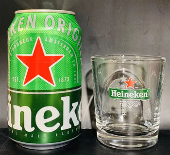 Heineken original heineken transparent glass beer cup craft beer cup star embossed model heineken curved embossed 100ml 0ml 0 pieces