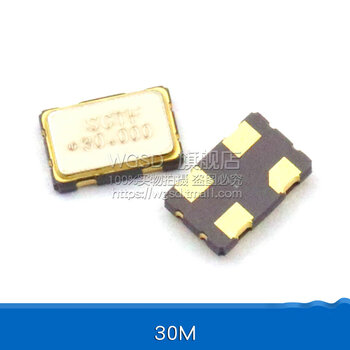 Dafuri 5032 active crystal oscillator 4-pin smd patch 4m 6m 8m 10m 12/16/20/24/ 25 30m (1 piece)