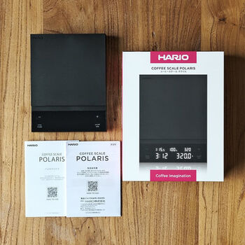 Coffee electronic scale polaris hand-brewed coffee scale special bomber taimo acaia coffee bean weighing plate polaris coffee scale black 120kg0g