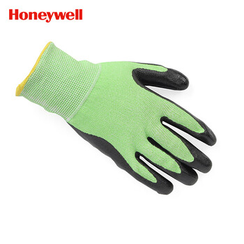 Honeywell level 5 cut-resistant labor protection gloves, work protection, workshop processing, unloading and handling, wear-resistant and durable, tear-resistant and puncture-resistant, flexible to wear, 1 pair, nitrile coating on the palm neo45730gcn size 8