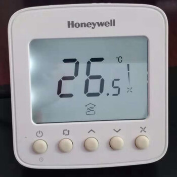 Honeywell lcd thermostat central air conditioning panel fan coil controller switch honeywell model tf228wn two pipes