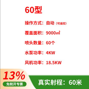 Wen yijia fully automatic fog cannon machine remote type cannon fog machine industrial air blowing dust removal sprayer manufacturer direct sales support (industrial grade) 60 meters fully automatic (including 13 special tickets