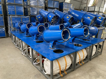 Wen yijia fog cannon machine construction site dust removal environmentally friendly wind-driven sprayer sprinkler truck dust-proof vehicle-mounted fully automatic 30-meter fog 15-type gasoline fog cannon machine