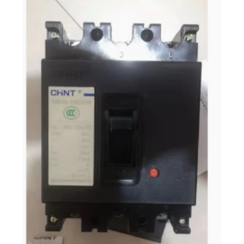 Chint three-phase circuit breaker -100/330 100a 60a ue380v 50hz 8kv old black shell 250a x 3p