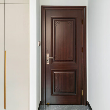 Wen yijia pure wooden door north american red oak solid wood door bedroom door room interior door paint kitchen door villa whole house solid wood deposit