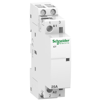 Schneider a9 circuit breaker ict household contactor one-click power off france 1p2p4p25a 2no normally open 2p25a 2no a9c20732 (commonly used)